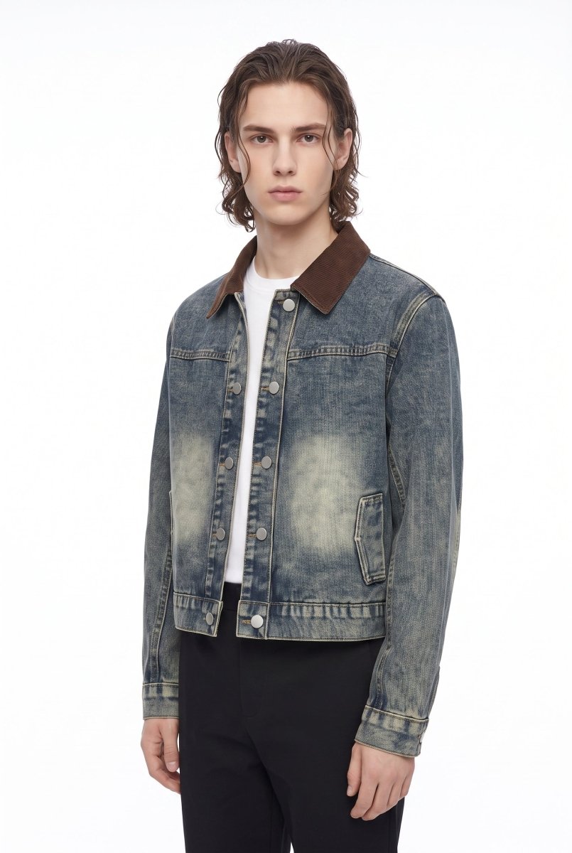 Corduroy Denim Jacket na2851