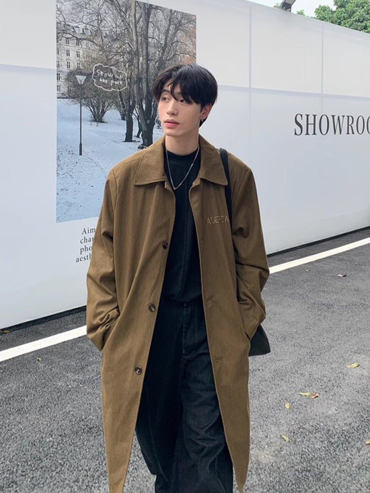 【ONELYC1NS】medium-length knee-length coat  na1568