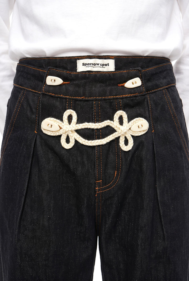 Knot Wide Jeans na2872