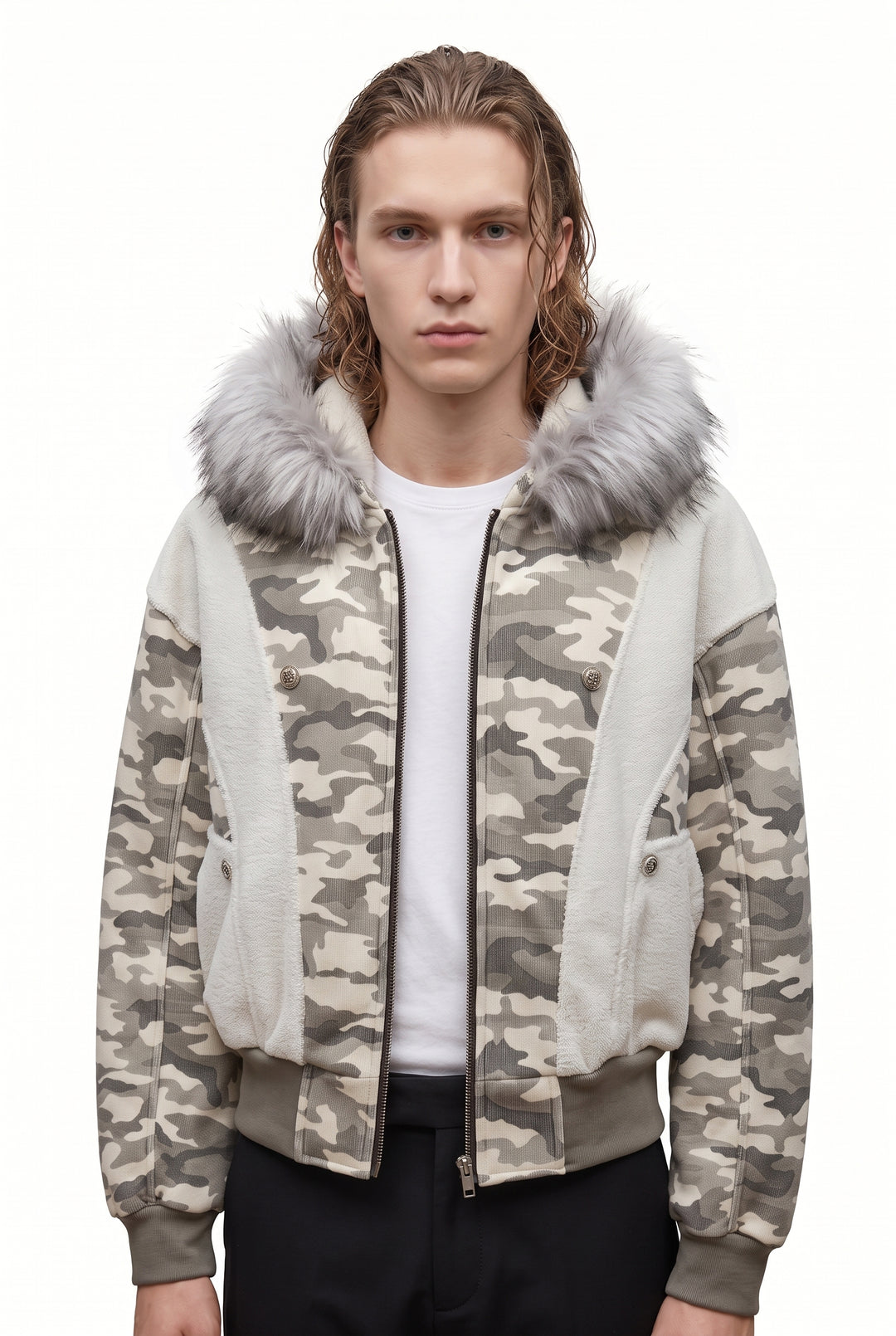 Camo Bomber Jacket na2804