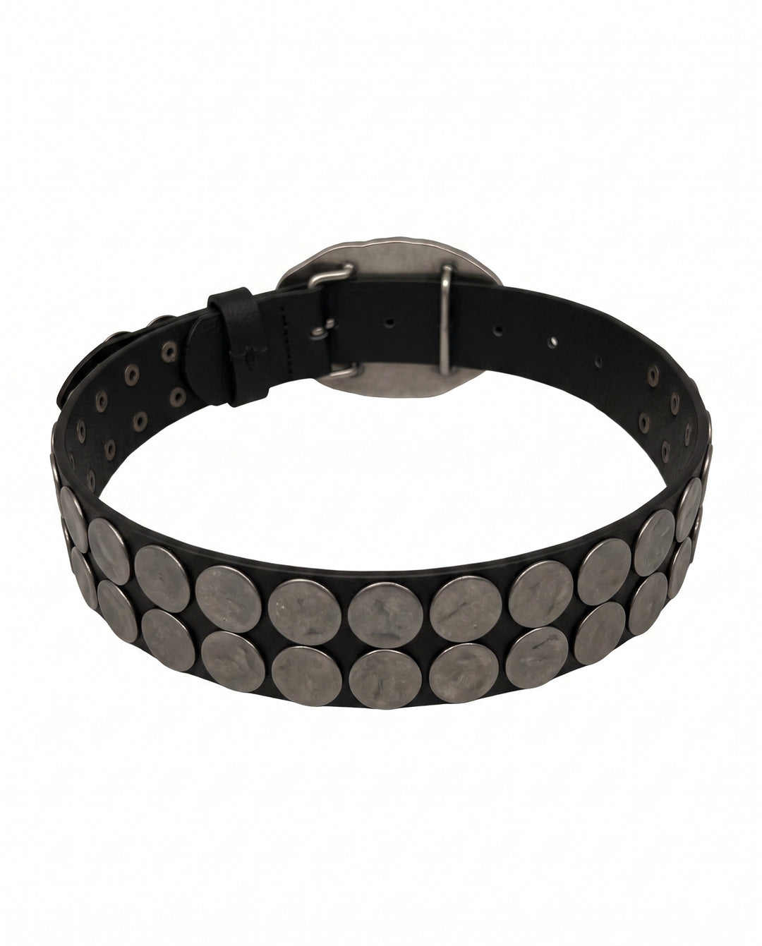 Studded Leather Belt na2940