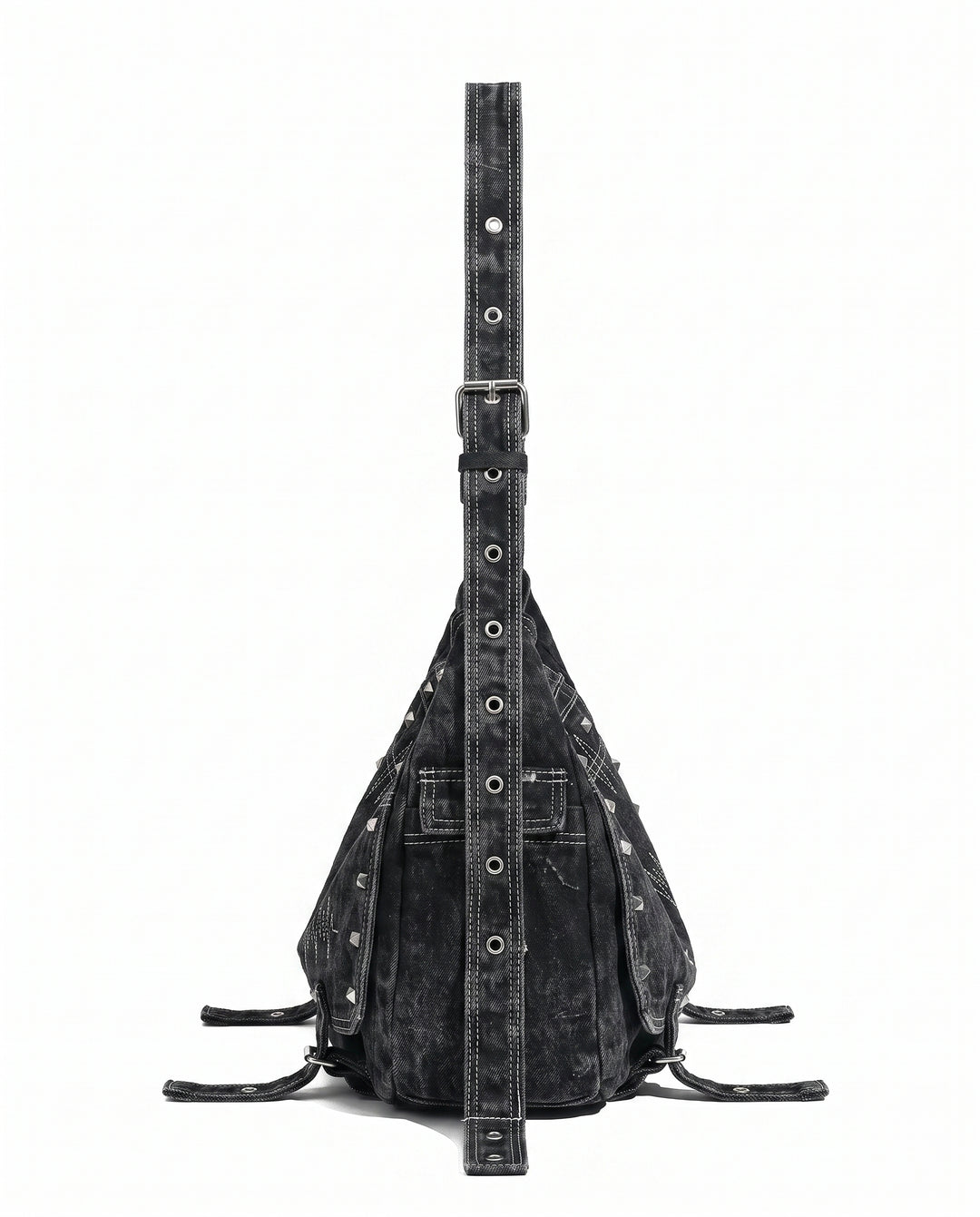 Studded Denim Bag na2927