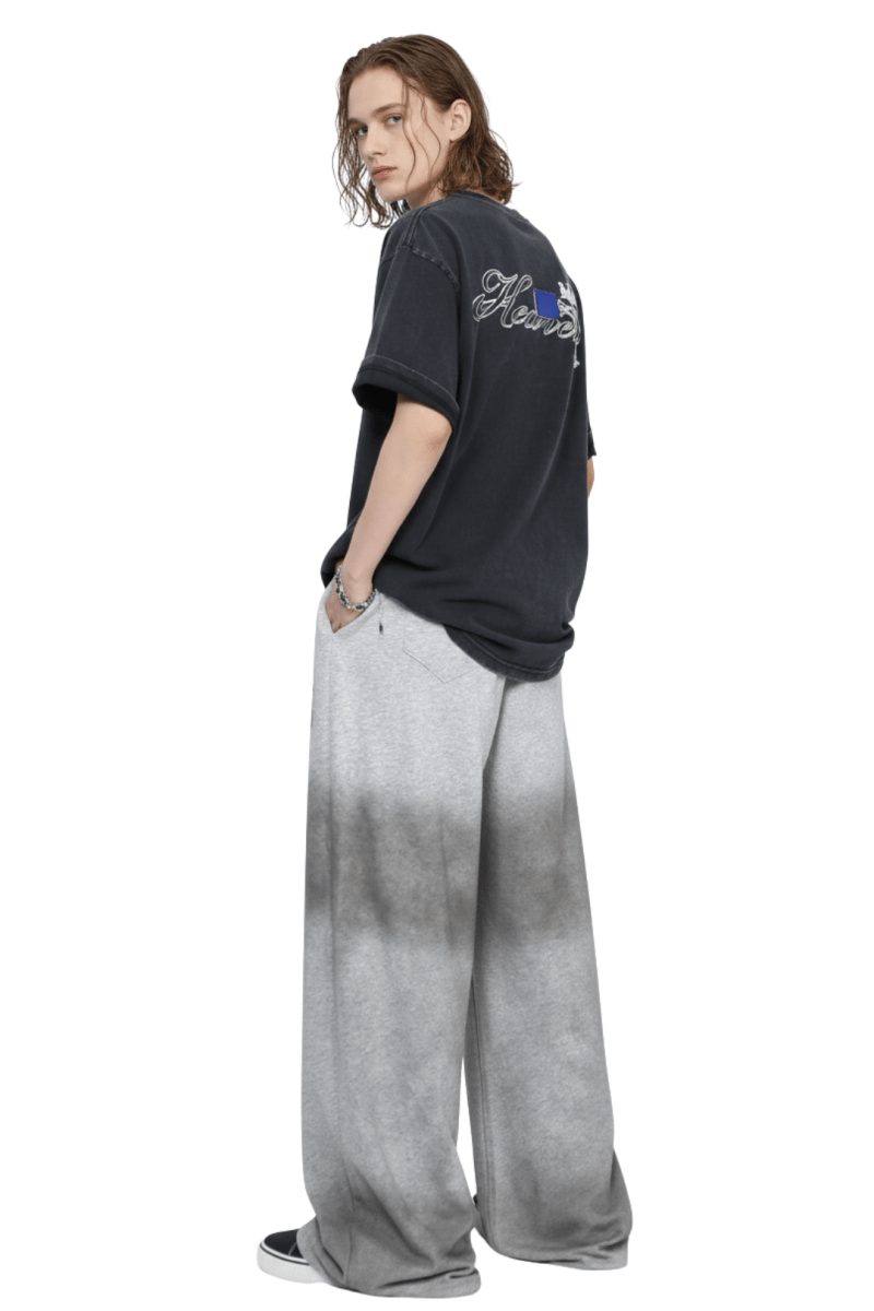 Cross Graphic Extreme Wide Pants NA2436