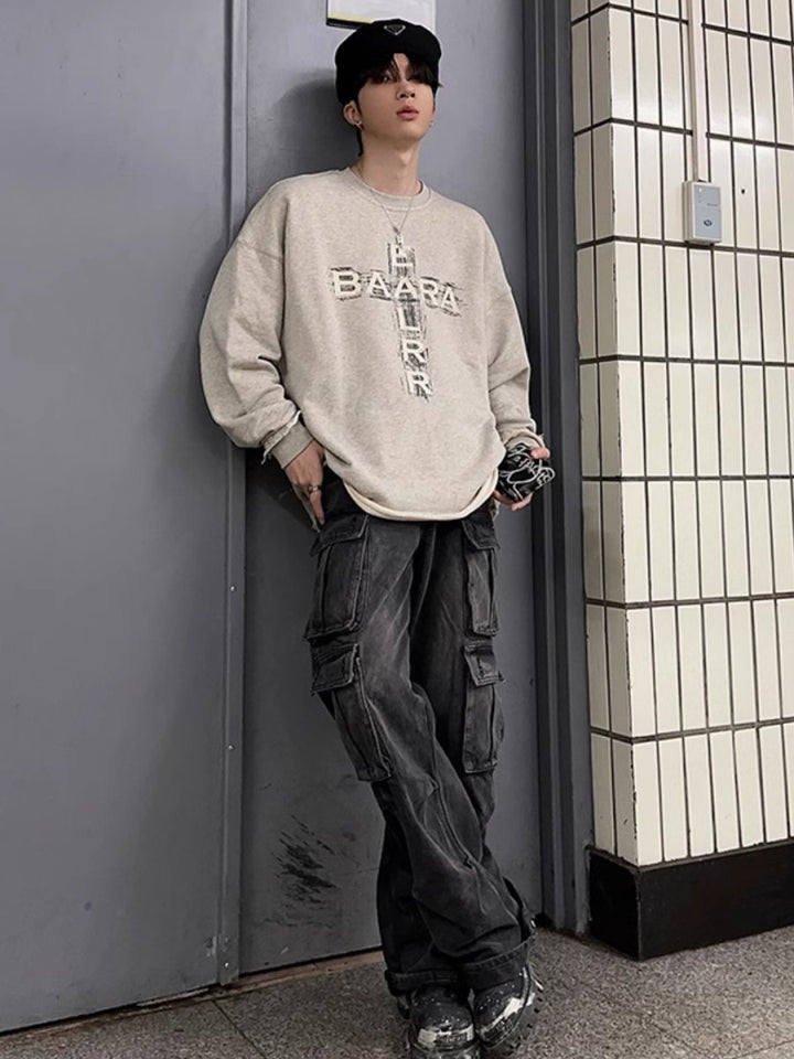 【JH HOMME】loose sweater na1484