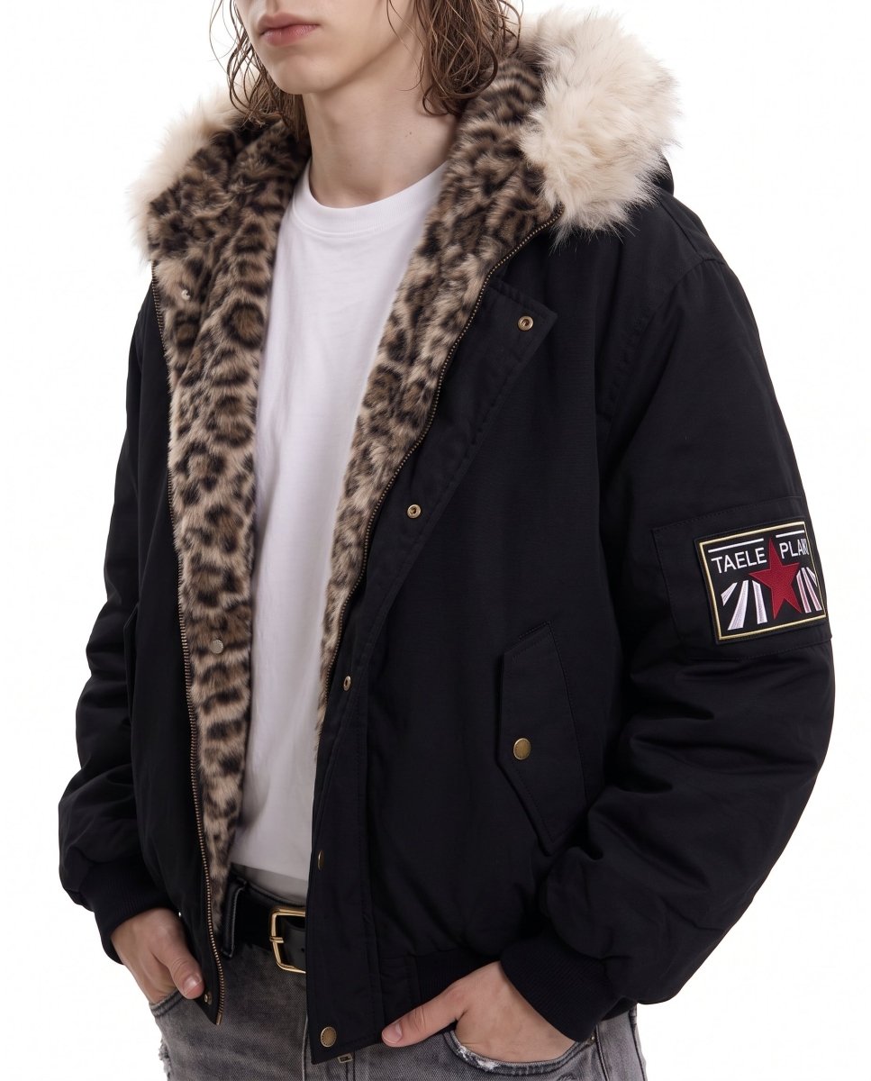 Fur Bomber Jacket na3169