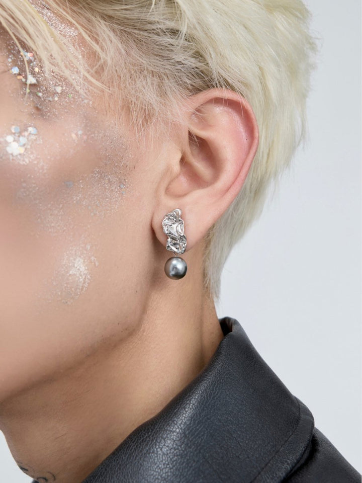 【Struc Ton】 Pearls Design Earrings na1388