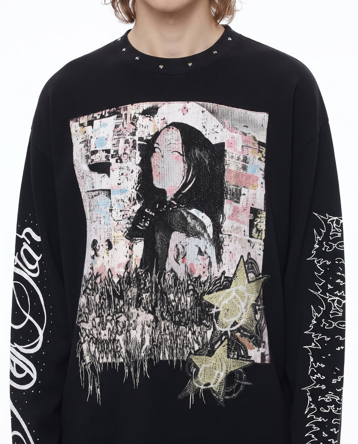 Graphic Longsleeve Shirt na3013