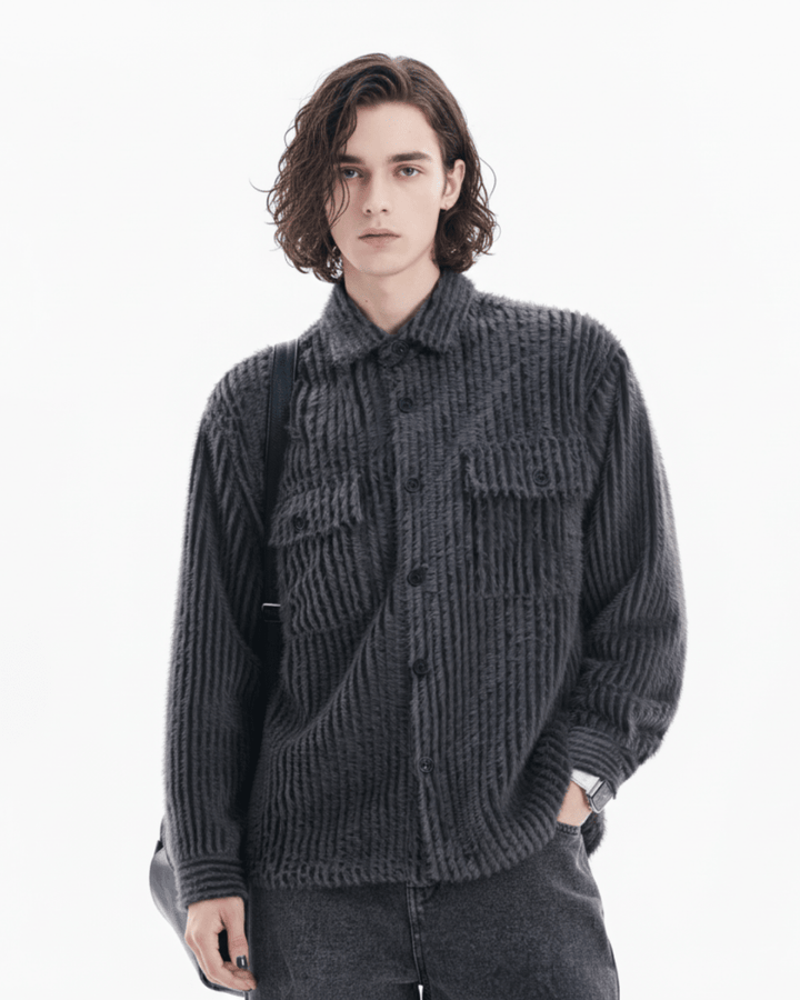 [MRCYC] Shadow Cord Overshirt na2215