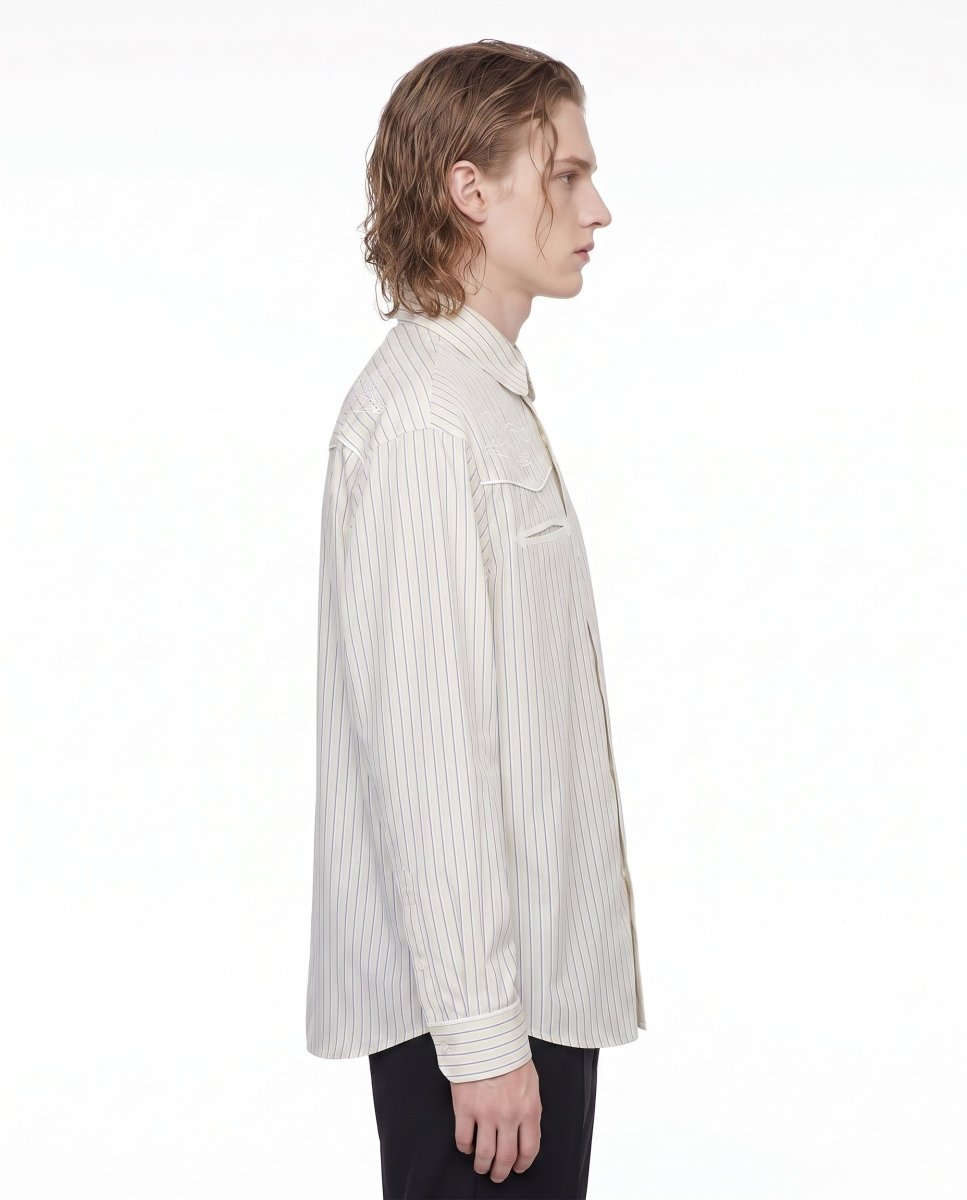 Western Striped Shirt na3024