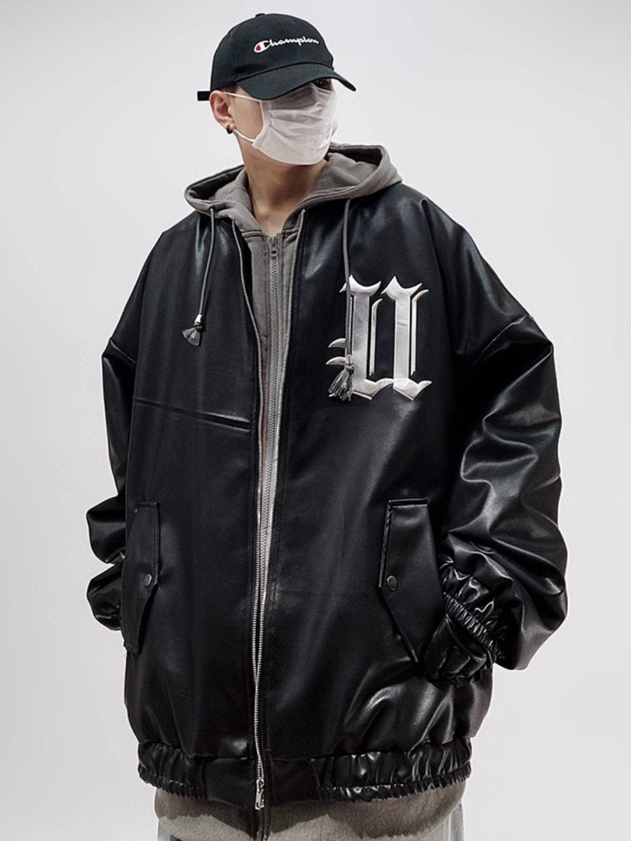 【UUCSCC】PU Leather Jacket na1522