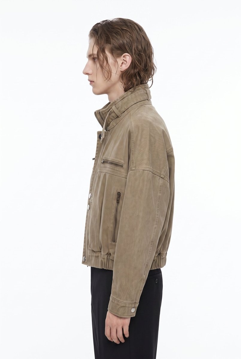 Cropped Utility Jacket na2856