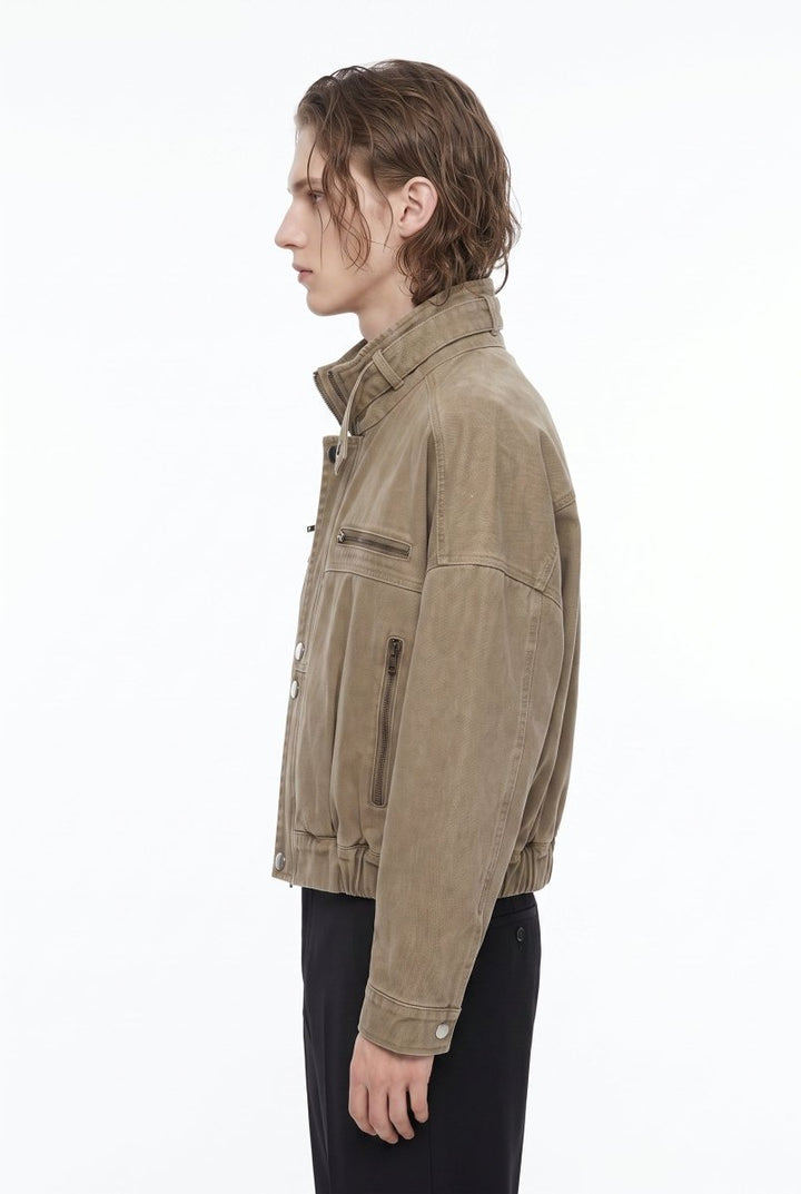 Cropped Utility Jacket na2856