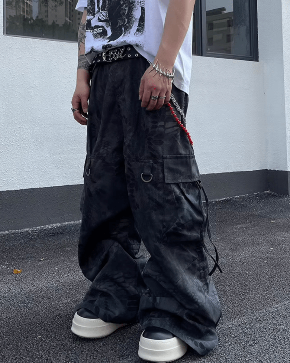 [DARKFOG] Camouflage Punk Pants na2037