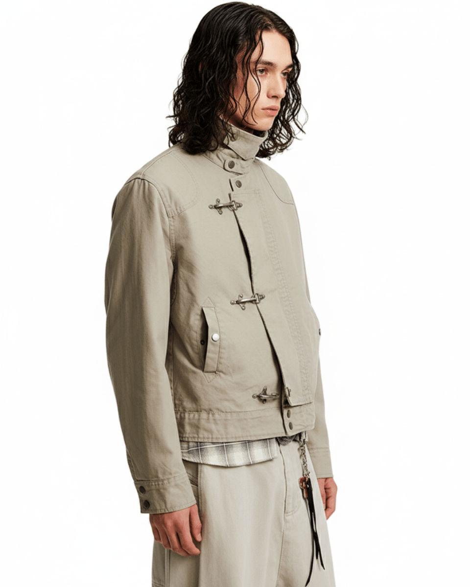 Asymmetry Tactical Toggle Jacket na2261