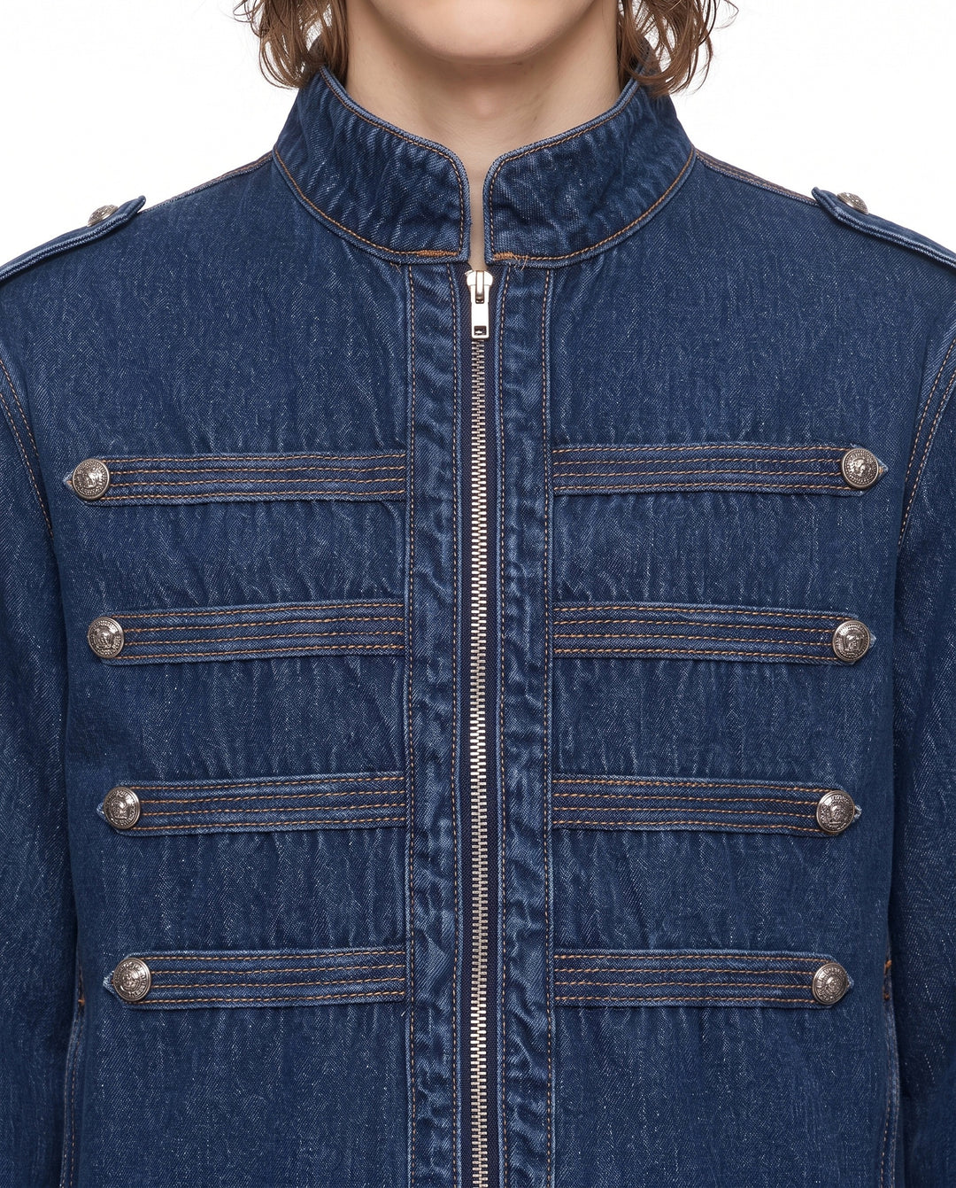 Military Denim Jacket na3174