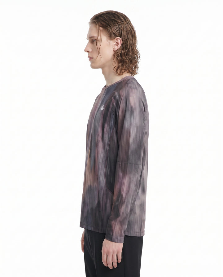 Printed Long-Sleeve Shirt NA3028