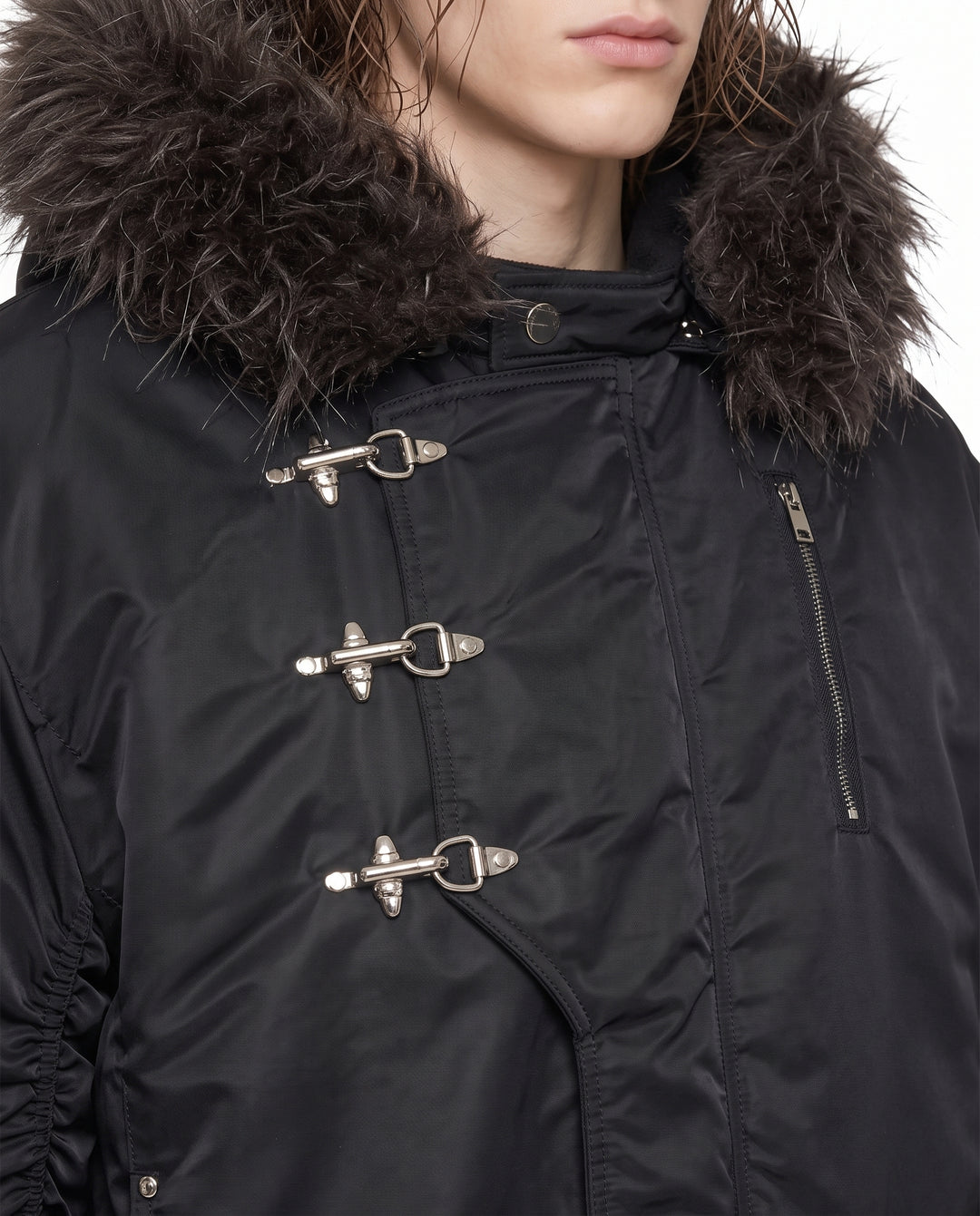 Hooded Bomber Jacket na3168
