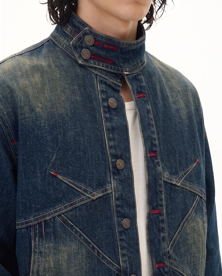 Washed Denim Jacket na2884