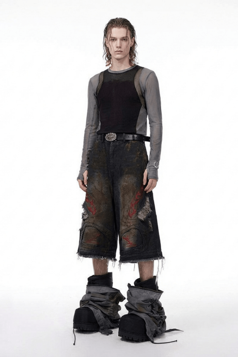 Obsidian Flame Denim  na2372