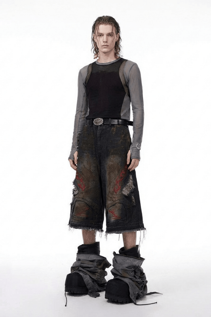 Obsidian Flame Denim  na2372