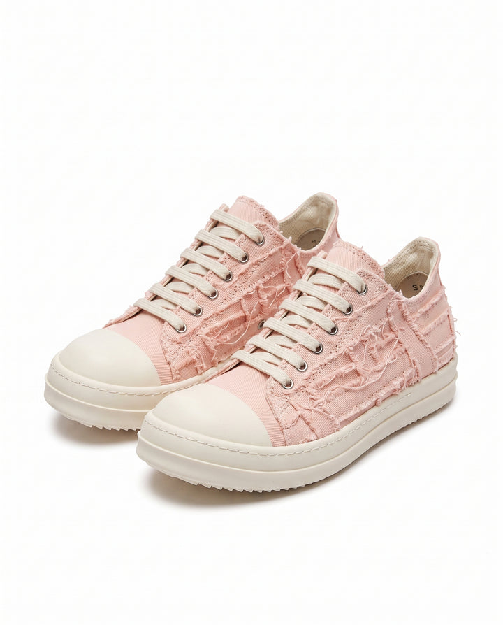 Distressed Canvas Sneakers na2958