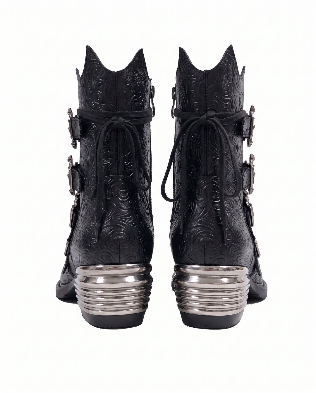 Gothic Buckle Boots na2955