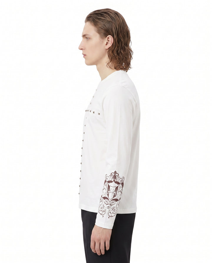 Studded Cross Shirt na3033