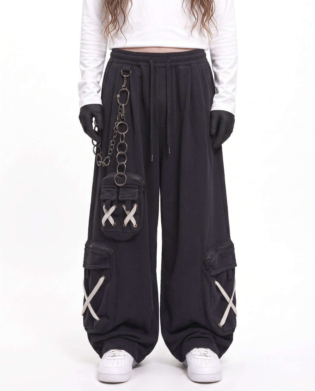 Wide Cargo Pants na3218