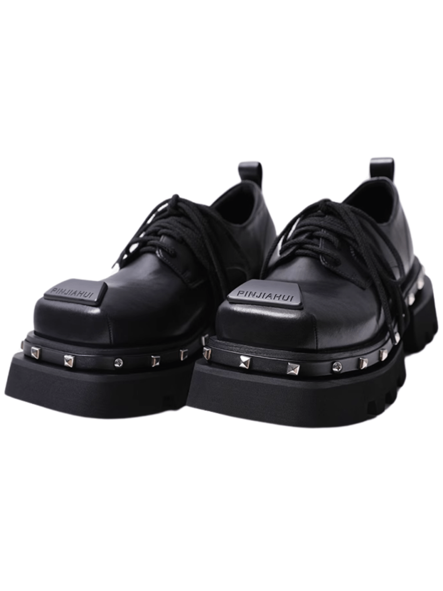 design square head derby shoes na1824