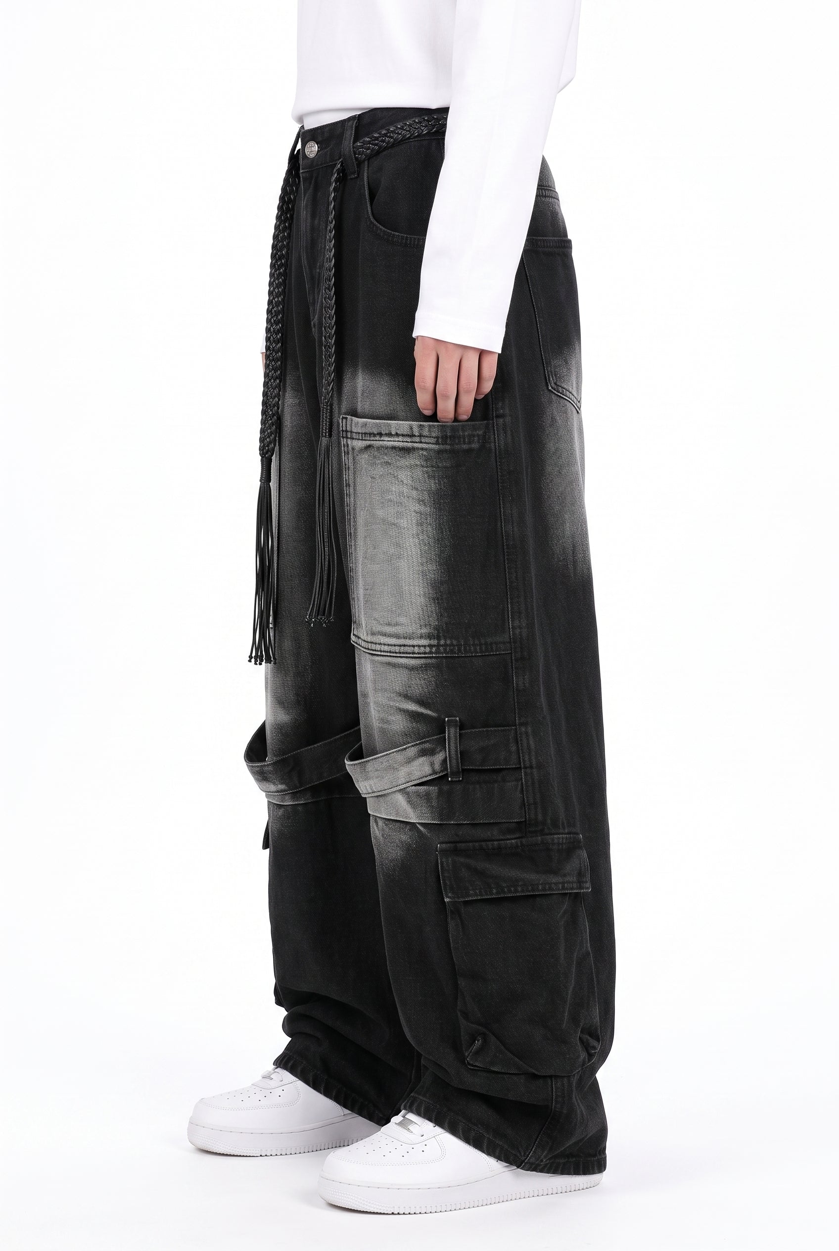 Baggy Cargo Jeans na2860