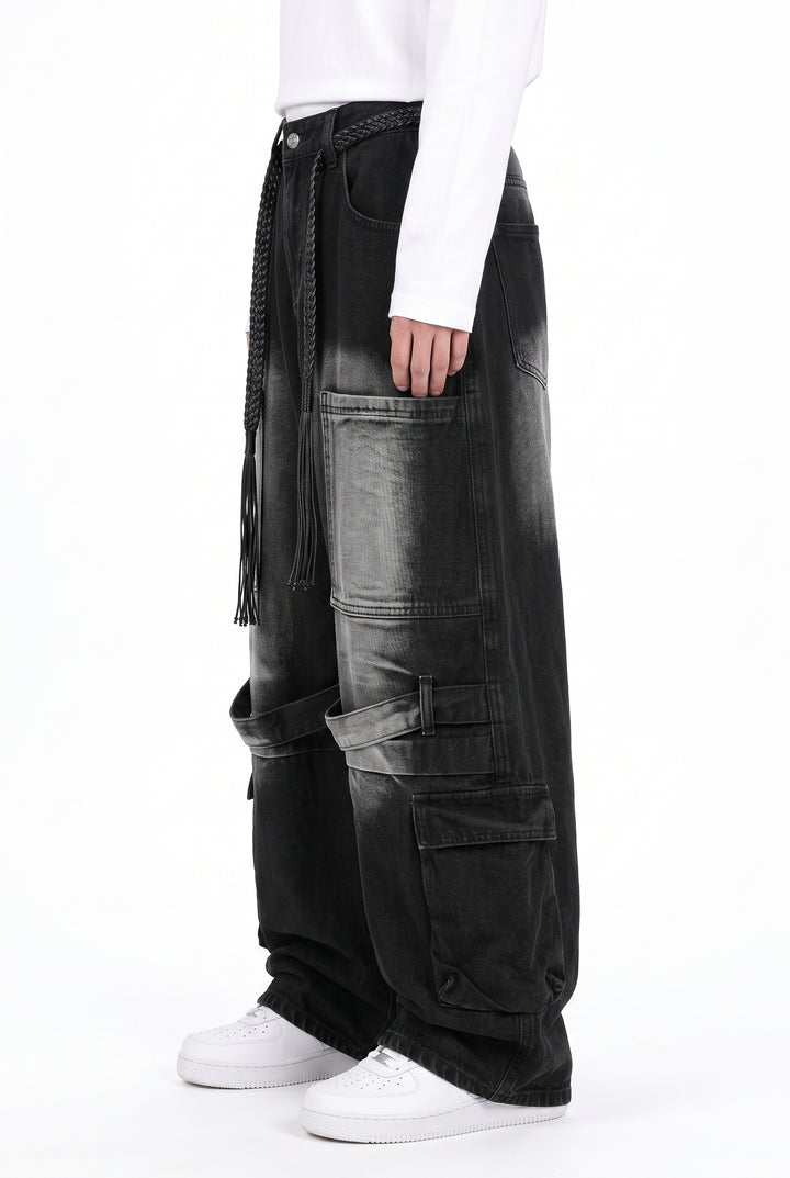 Baggy Cargo Jeans na2860