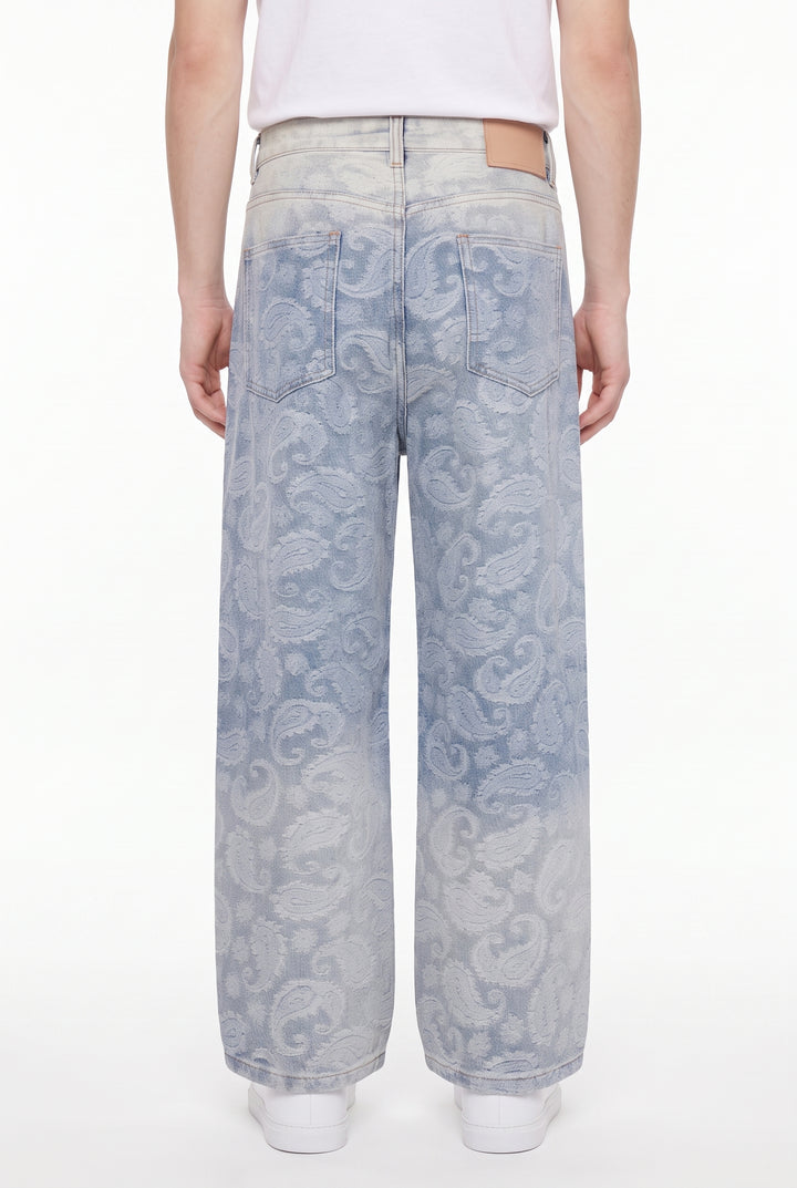 Paisley Wide Jeans na2827