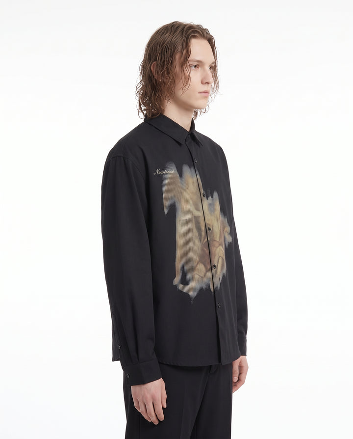 Graphic Print Shirt na3177
