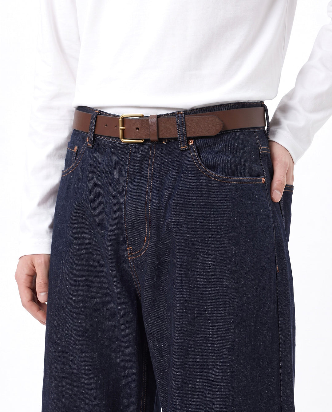 Wide Denim Jeans na3006