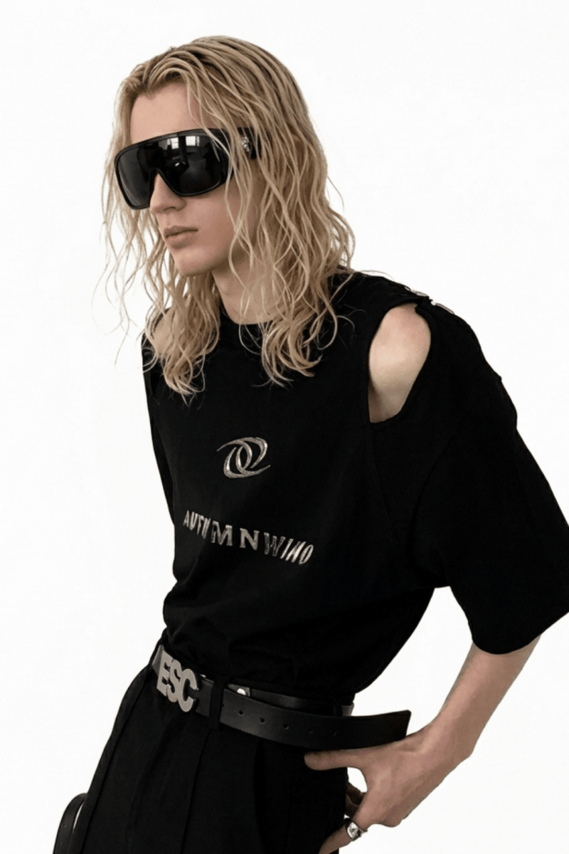 [AutumnWind] deconstructed design t-shirt na1233