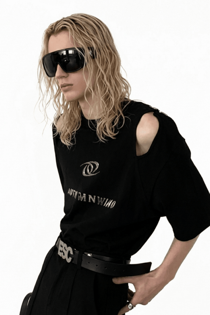 [AutumnWind] deconstructed design t-shirt na1233