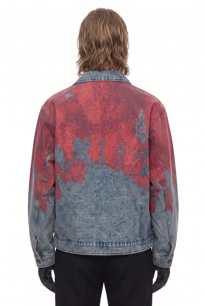 Gradient Denim Jacket na2807