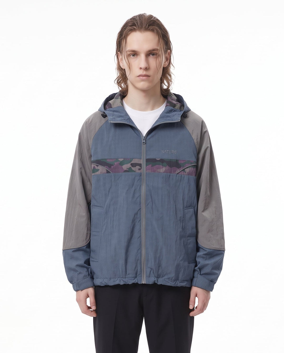 Hooded Windbreaker Jacket na3243