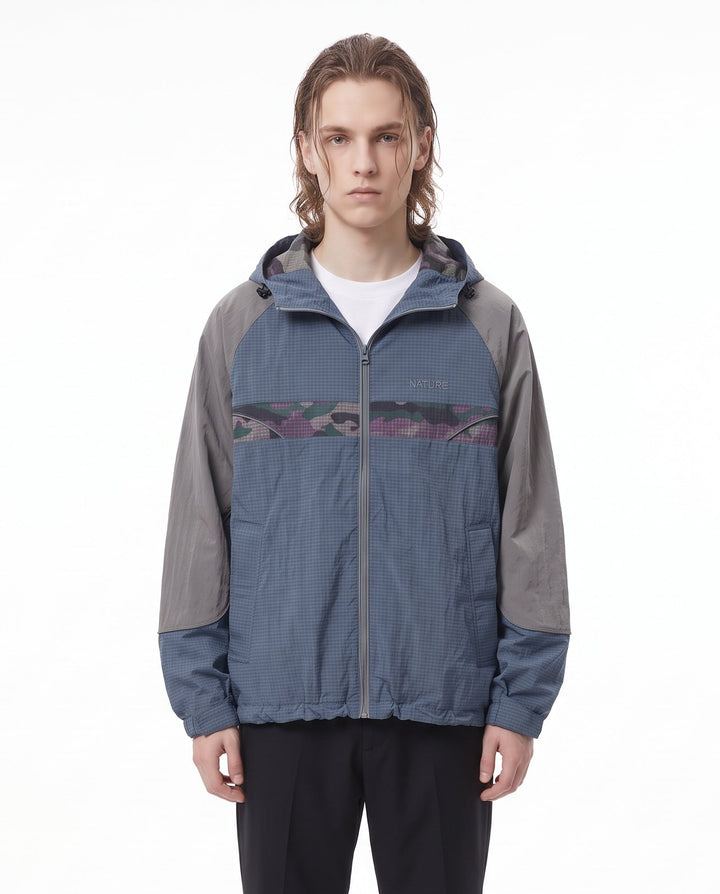 Hooded Windbreaker Jacket na3243