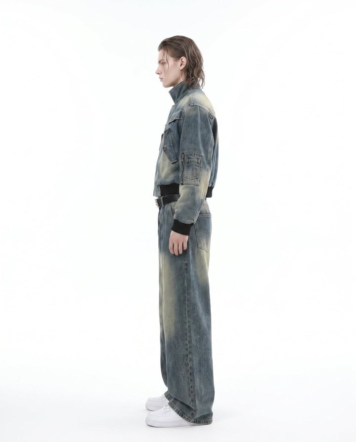 Washed Denim Jacket na3050