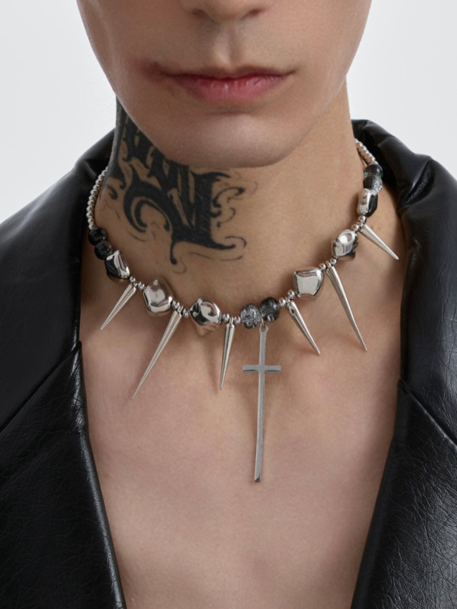 【Struc Ton】 punk necklace na1447