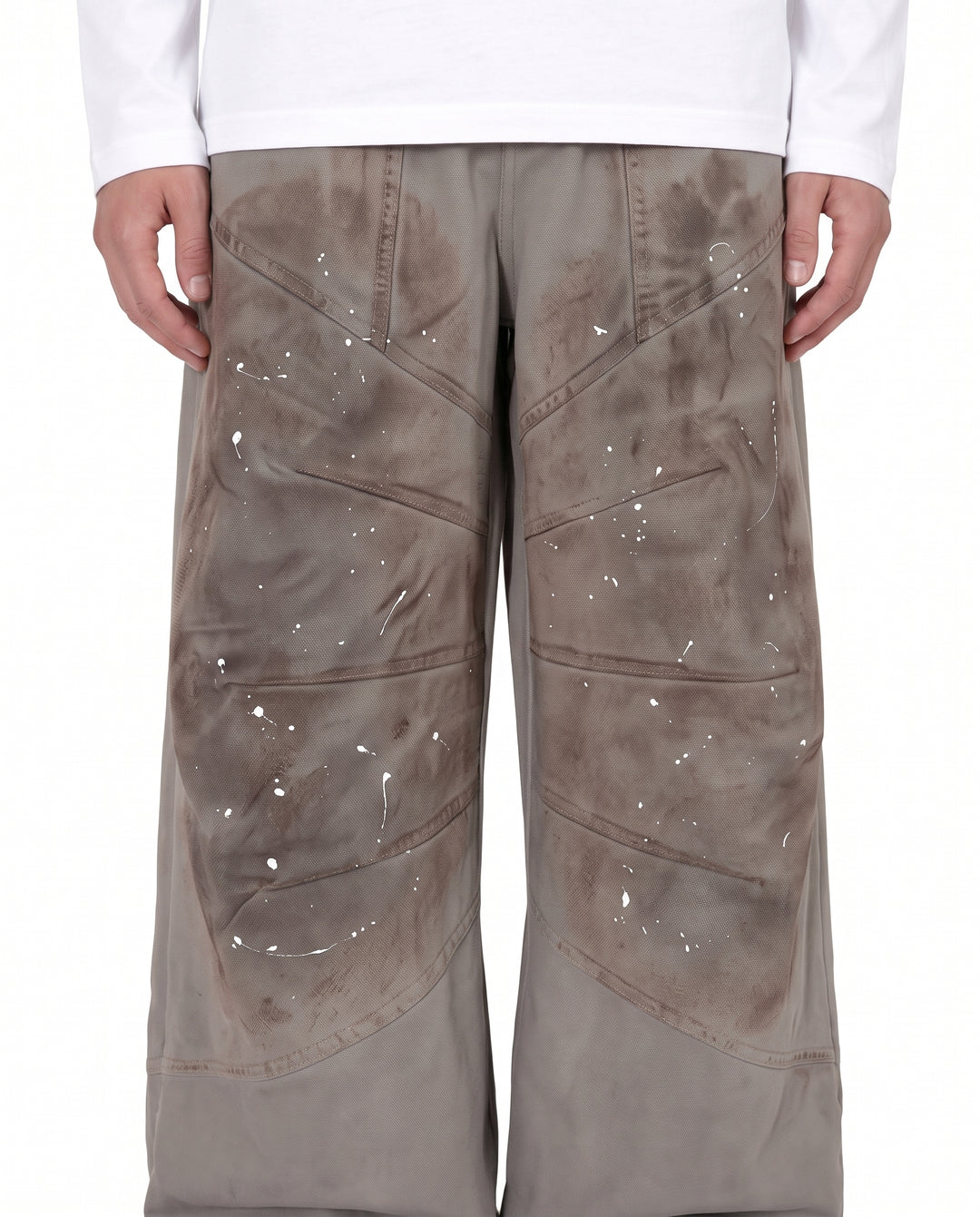 Splatter Wide Pants na3191