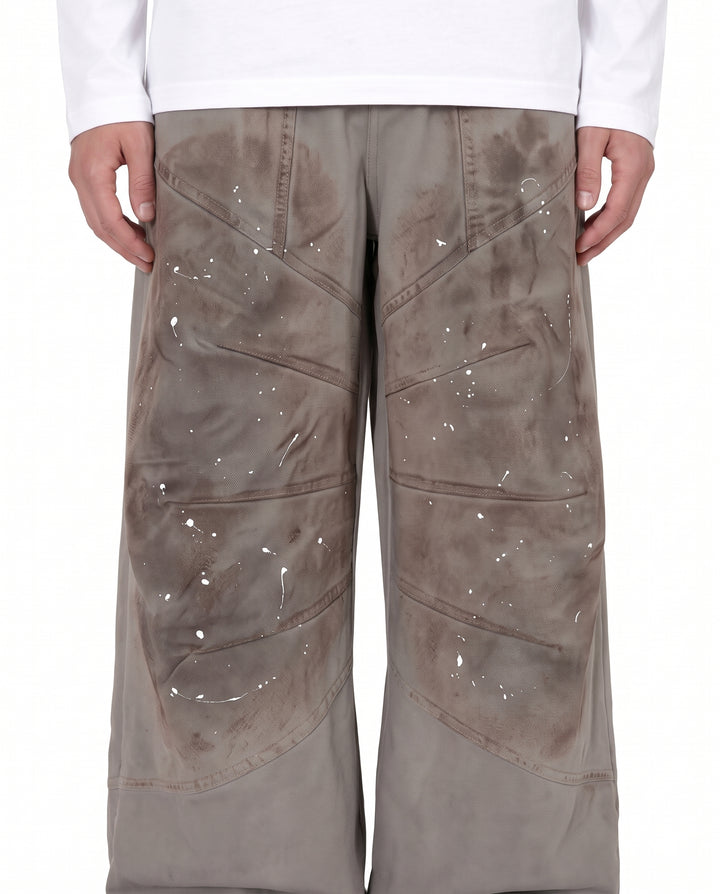Splatter Wide Pants na3191