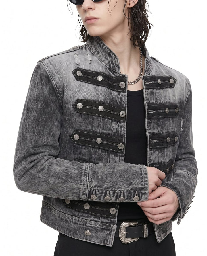 Military Denim Jacket na3034