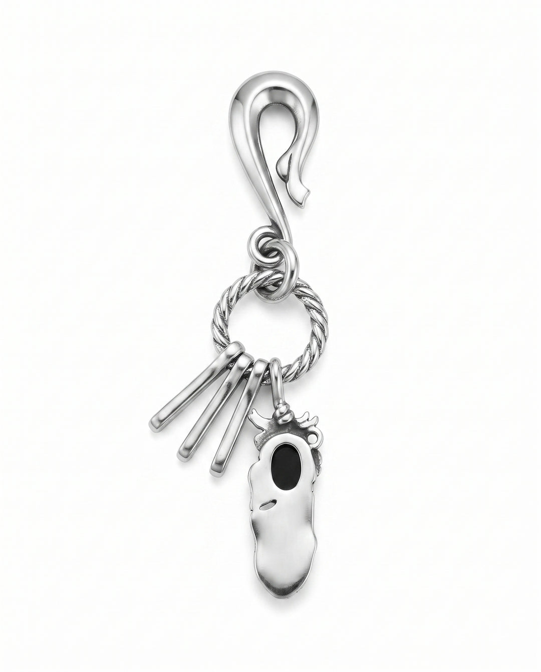 Silver Key Ring na2916