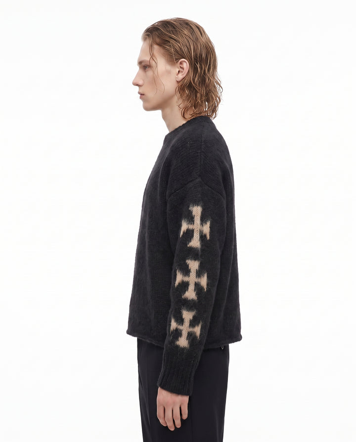 Cross Knit Sweater na2961