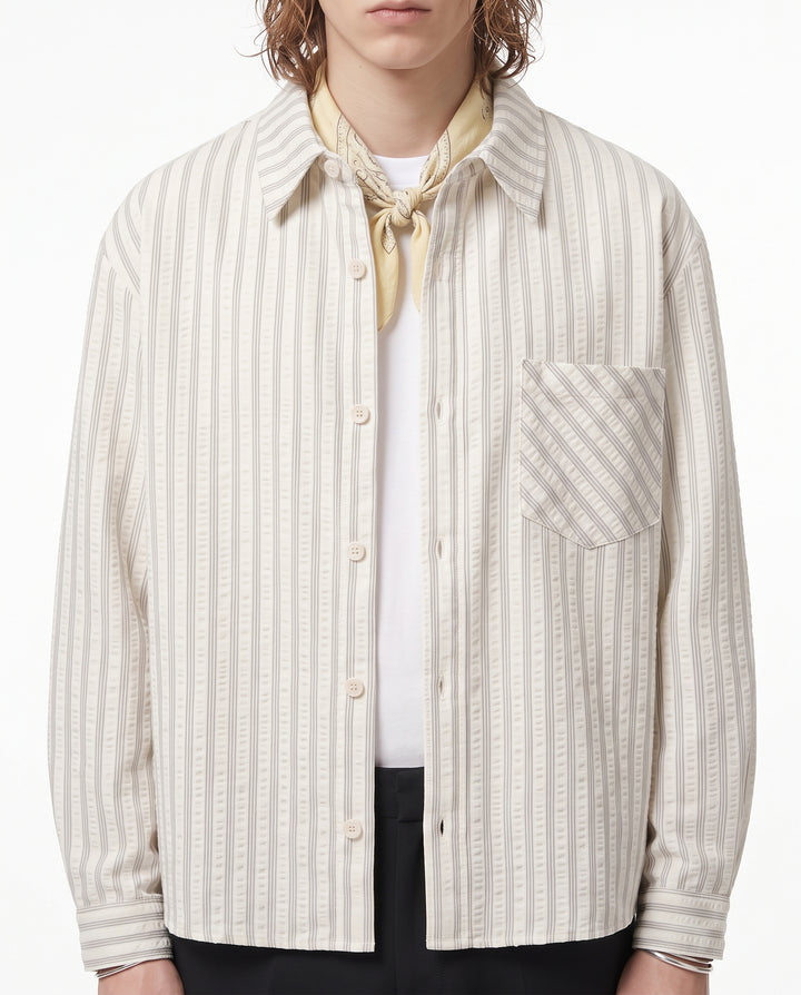 Striped Casual Shirt na3015