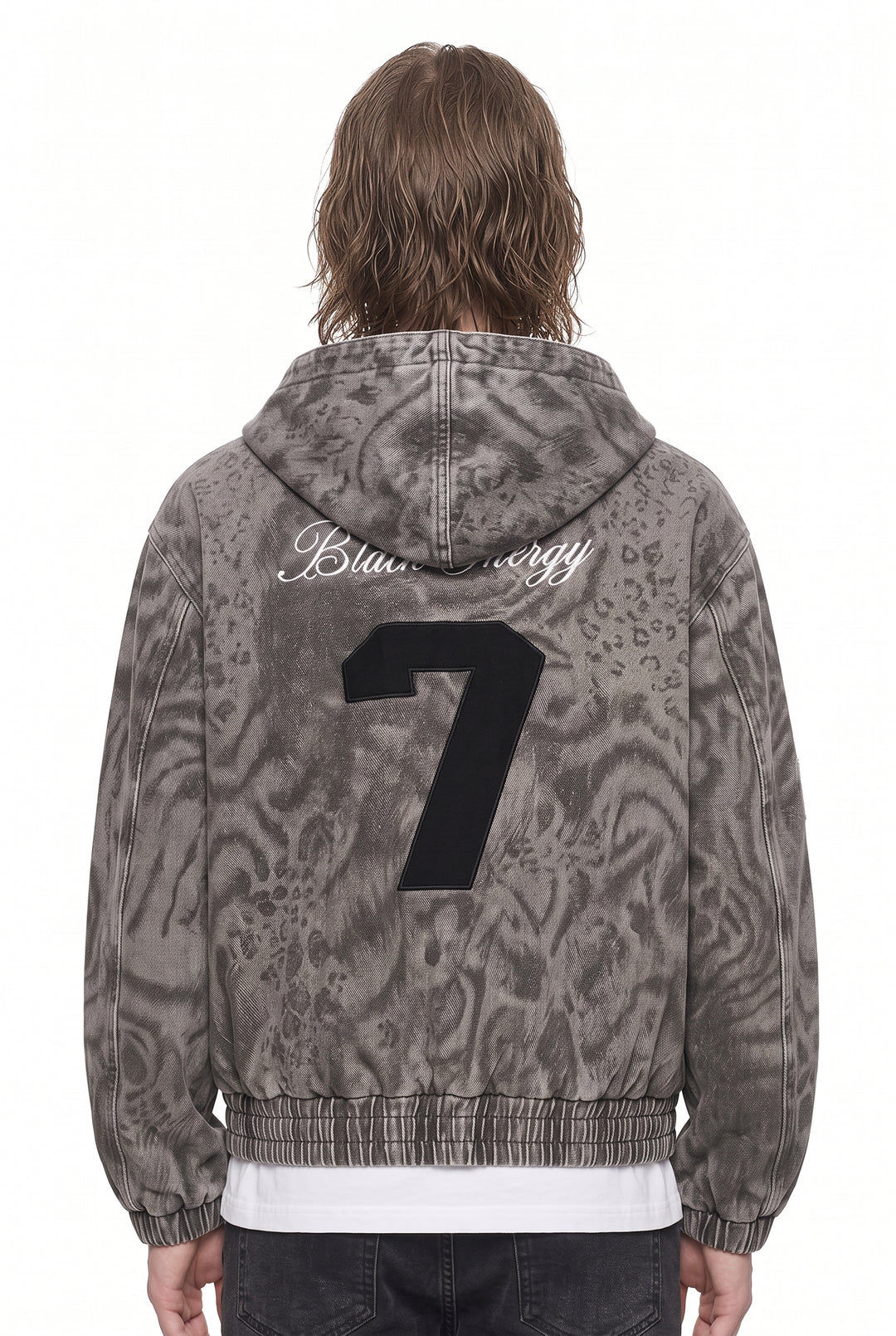 Washed Hooded Jacket na2814