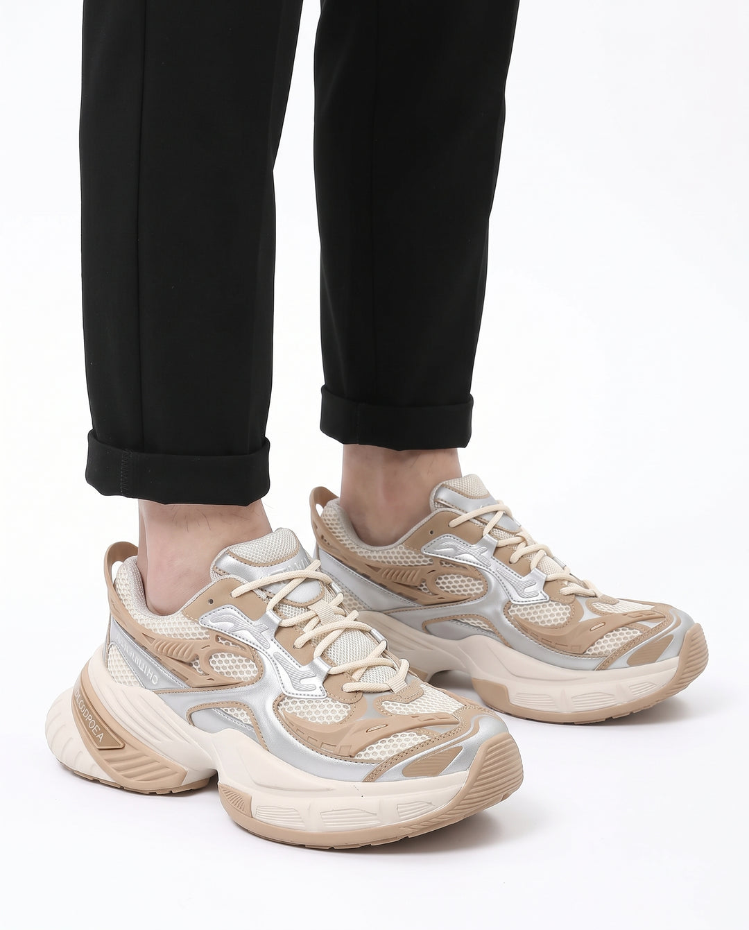 Chunky Metallic Sneakers na3204