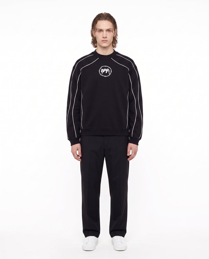 Piping Graphic Sweatshirt na2947
